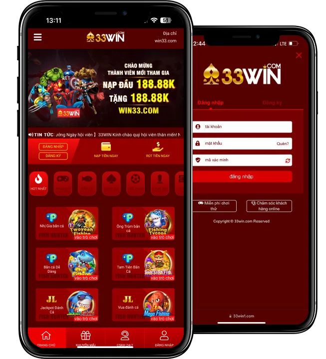 mockup 33win