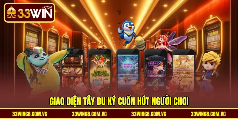 Giao diện Tây Du Ký cuốn hút người chơi