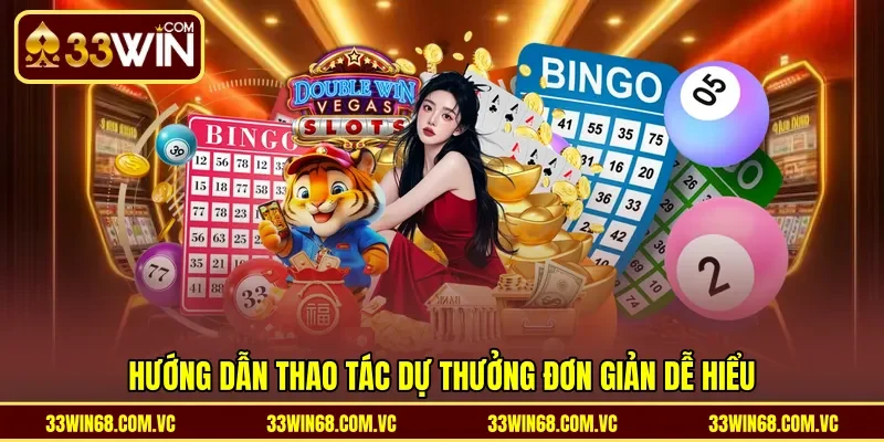 Hướng dẫn thao tác dự thưởng đơn giản dễ hiểu