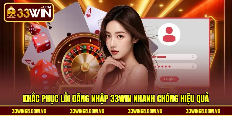 Khắc phục lỗi đăng nhập 33WIN nhanh chóng hiệu quả